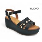 Inuovo női szandál-123124 Black