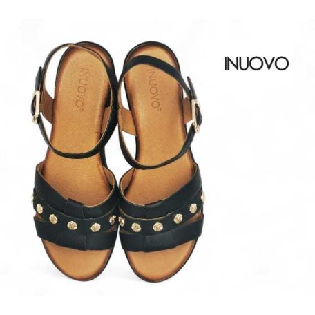 Inuovo női szandál-123124 Black