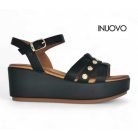 Inuovo női szandál-123124 Black