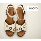 Inuovo női szandál-123127 Crema