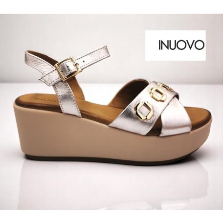 Inuovo női szandál-123127 Metal-rose