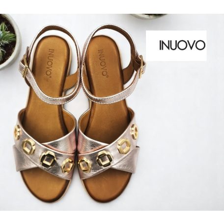 Inuovo női szandál-123127 Metal-rose
