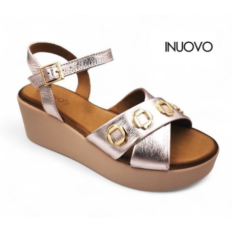 Inuovo női szandál-123127 Metal-rose