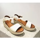 Inuovo női szandál-123132 Crema