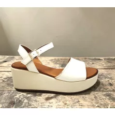 Inuovo női szandál-123132 Crema