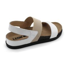 Leon Comfort női szandál-1253 Fehér