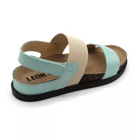 Leon Comfort női szandál-1253 Türkiz