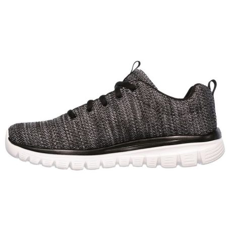 Skechers női cipő-12614-BKW