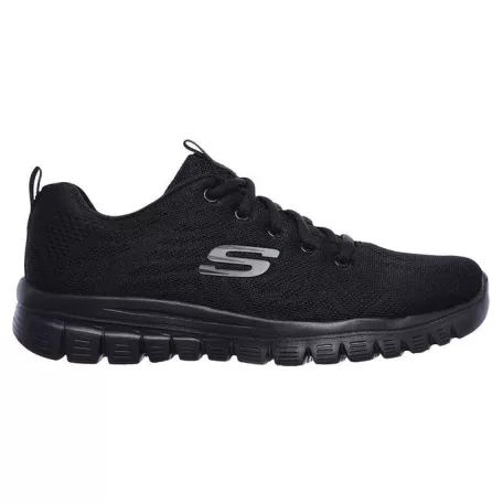 Skechers női cipő-12615-BBK