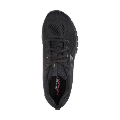 Skechers női cipő-12615-BBK
