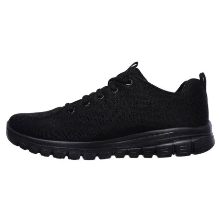 Skechers női cipő-12615-BBK