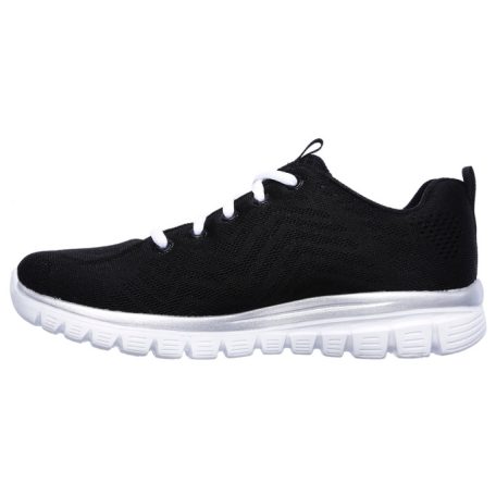 Skechers női cipő-12615-BKW