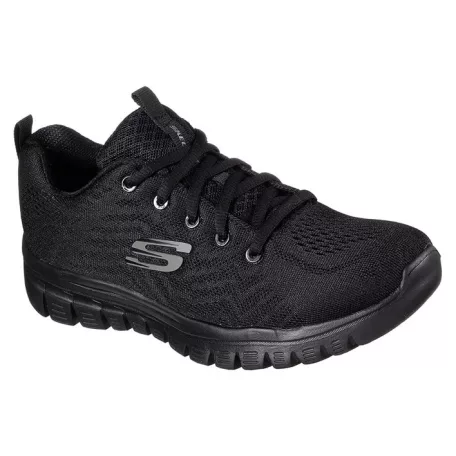 Skechers női cipő-12615W-BBK