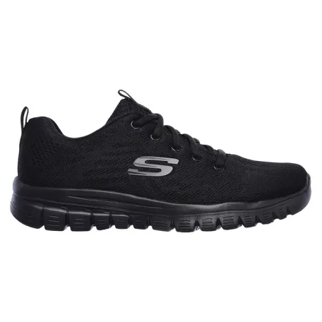 Skechers női cipő-12615W-BBK