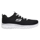 Skechers női cipő-12615W-BKW