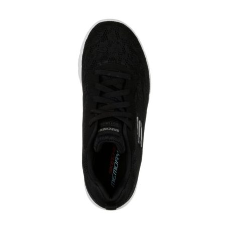 Skechers női cipő-12963-BKW