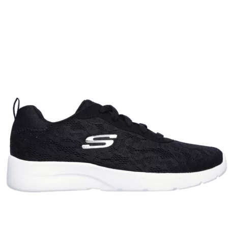 Skechers női cipő-12963-BKW