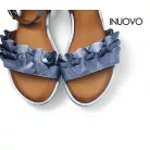 Inuovo női szandál-130015 Metal-blue