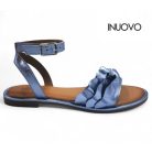 Inuovo női szandál-130015 Metal-blue