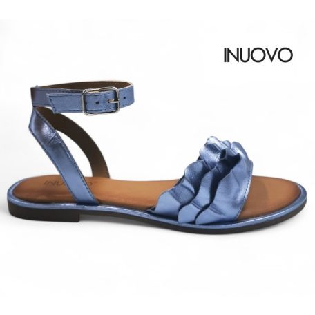 Inuovo női szandál-130015 Metal-blue