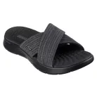 Skechers női papucs-141420-BKGY