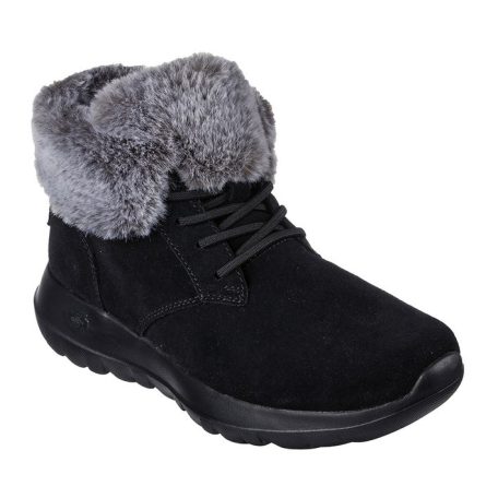 Skechers női bokacsizma-144042-BKGY