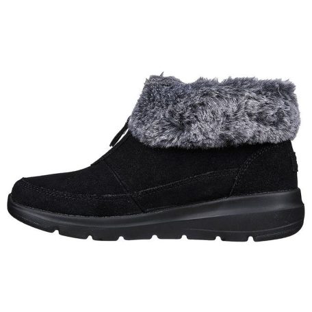 Skechers női bokacsizma-144145-BKGY