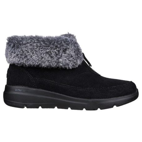 Skechers női bokacsizma-144145-BKGY