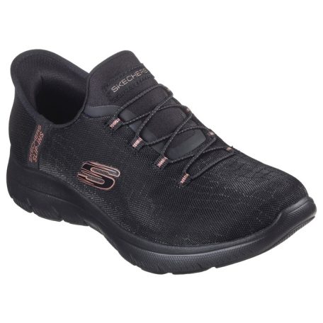 Skechers női cipő-150128-BKGD