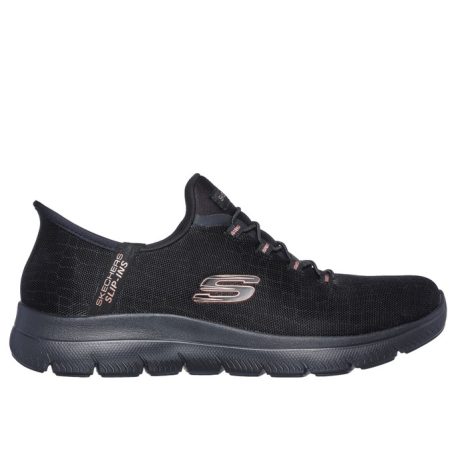 Skechers női cipő-150128-BKGD