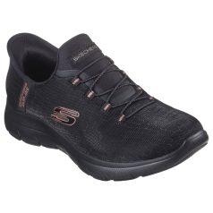Skechers női cipő-150128-BKGD
