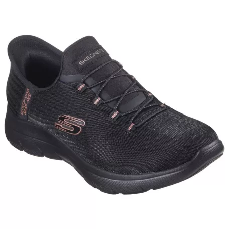 Skechers női cipő-150128-BKGD