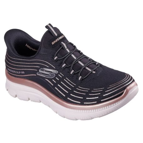 Skechers női cipő-150611-BKRG