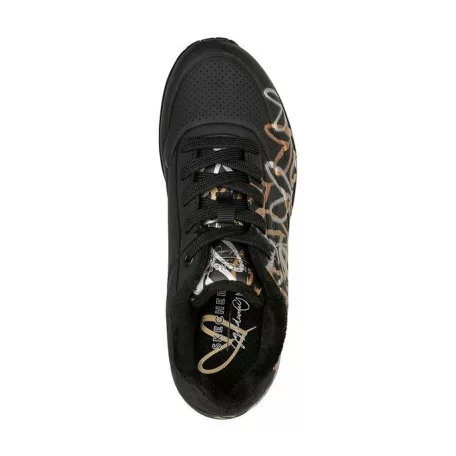 Skechers női cipő-155523-BKGD