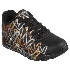 Skechers női cipő-155523-BKGD