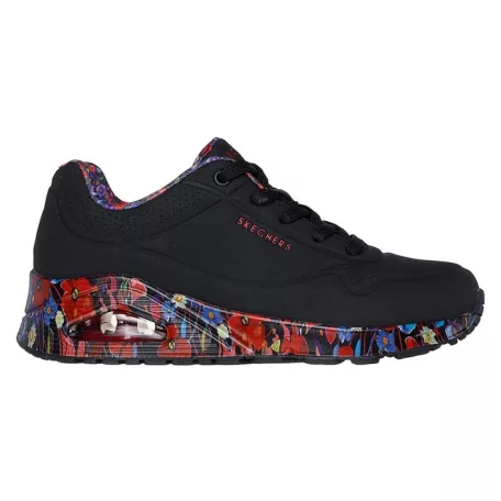 Skechers női cipő-155583-BKMT