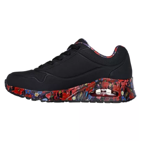 Skechers női cipő-155583-BKMT