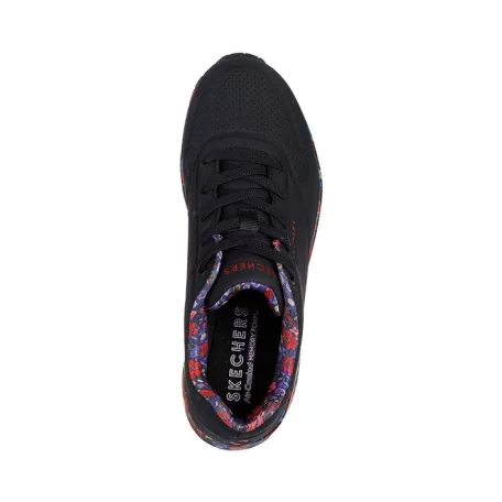 Skechers női cipő-155583-BKMT