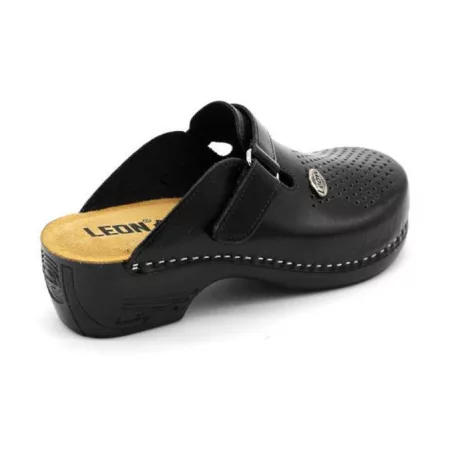 Leon Comfort női papucs-159 Fekete