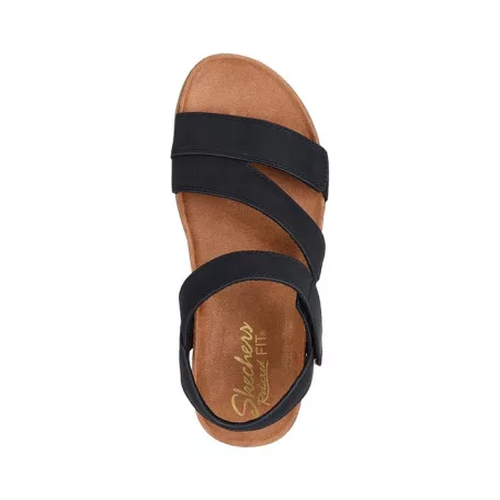 Skechers női szandál-163252-BLK