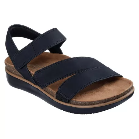 Skechers női szandál-163252-BLK