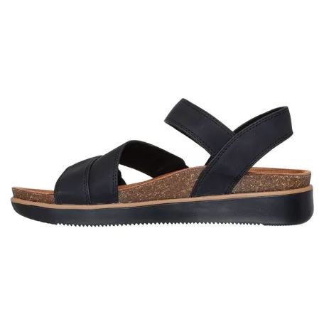 Skechers női szandál-163252-BLK