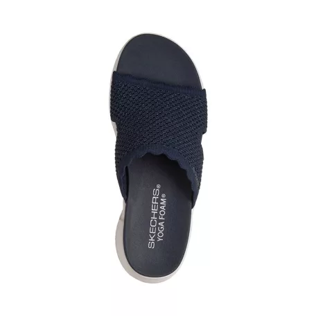 Skechers női papucs-164055-NVY