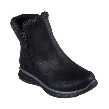 Skechers női bokacsizma-167941-BBK