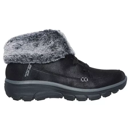Skechers női bakancs-168027-BLK