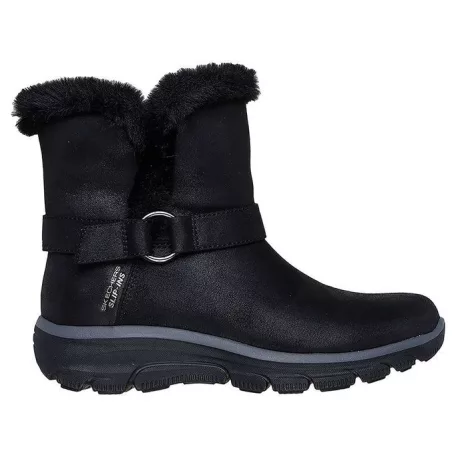 Skechers női bokacsizma-168045-BLK