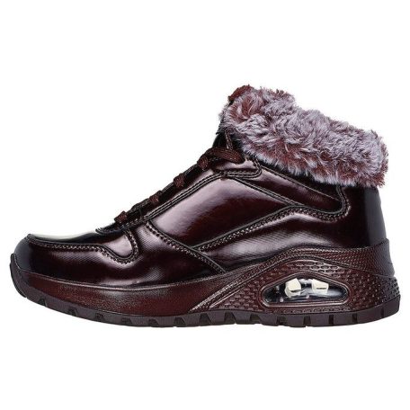 Skechers női bakancs-168126-BURG