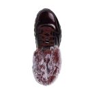 Skechers női bakancs-168126-BURG