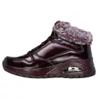 Skechers női bakancs-168126-BURG