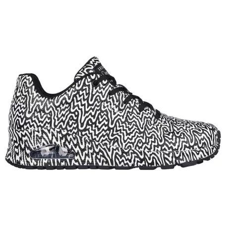 Skechers női cipő-177960-BKW